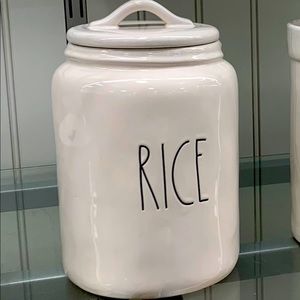 Rae Dunn 10' Rice Canister
